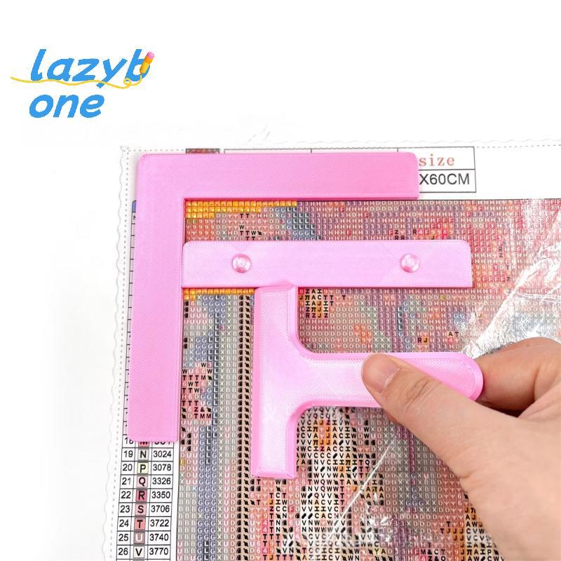 LZ-t] Precision Art Creations พร้อมเครื่องมือไม้บรรทัดภาพวาด Rhinestone 3 ชิ้นสําหรับหัตถกรรม [ใหม่]