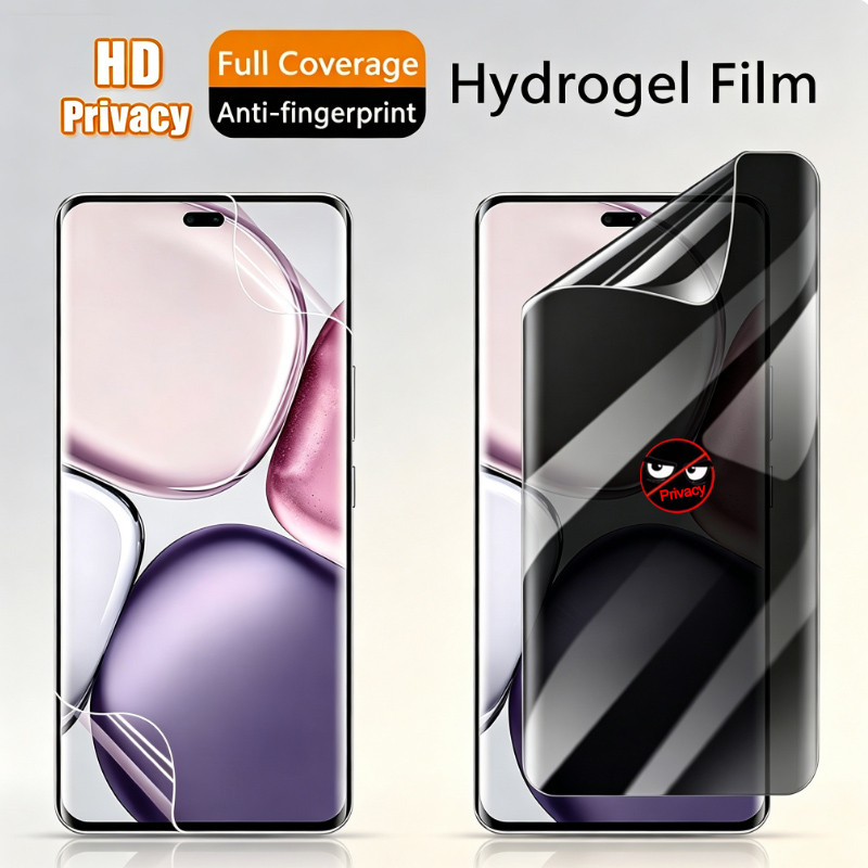 2 PCS สําหรับ Honor X9C X9d HD ความเป็นส่วนตัว Hydrogel ฟิล์มสําหรับ Honor X7d X6e X7e X8d X6C X9a X