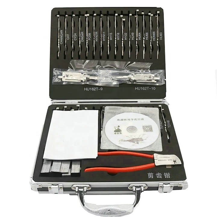 EPTC ในสต็อก Original Car Locksmith หยิบเครื่องมือ 32 ชิ้น Lishi 2 In 1 ถอดรหัสจุดระเบิด Lishi เครื่