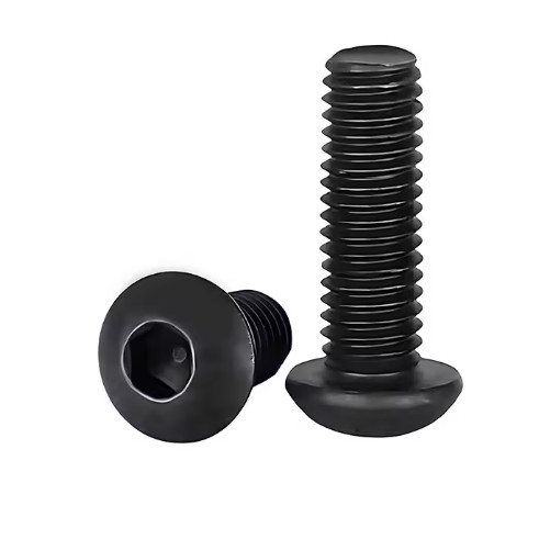 Hex โลหะเหล็กสกรู Baud bolt M2.5 16mm Hexa 2.5mm M2.5x16mm M2.5x16 สีดําสแตนเลส