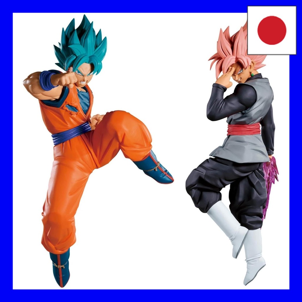 Dragon*Ball Super MATCH MAKERS Goku Black Super Saiyan Rose VS Son*Goku Figure