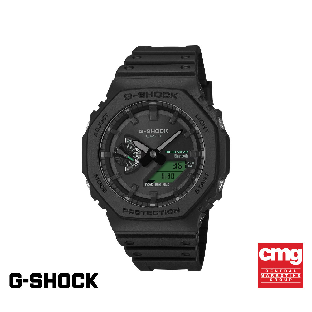 CASIO นาฬิกาข้อมือผู้ชาย G-SHOCK รุ่น GA-B2100BEG-1ADR สายเรซิ่น สีดำ
