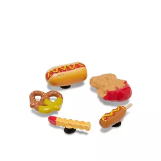 CROCS ตัวติดรองเท้า JIBBITZ™ YUM DIPPED JUNK FOOD 5 PACK รุ่น 10017920 Multicolor