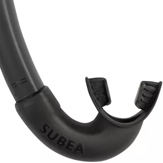 Decathlon Adult Snorkelling Mask Snorkel Diving Set ชุดหน้ากากดำน้ำตื้นสำหรับผู้ใหญ่แบบใช้ท่อหายใจรุ่น Subea 100 - Black