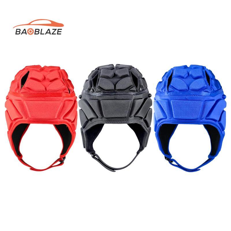 [Baoblaze] Scrum Cap Youth Kids Adult Head Protector Sports Helmet Breathable EVA Soft Shell สําหรับ