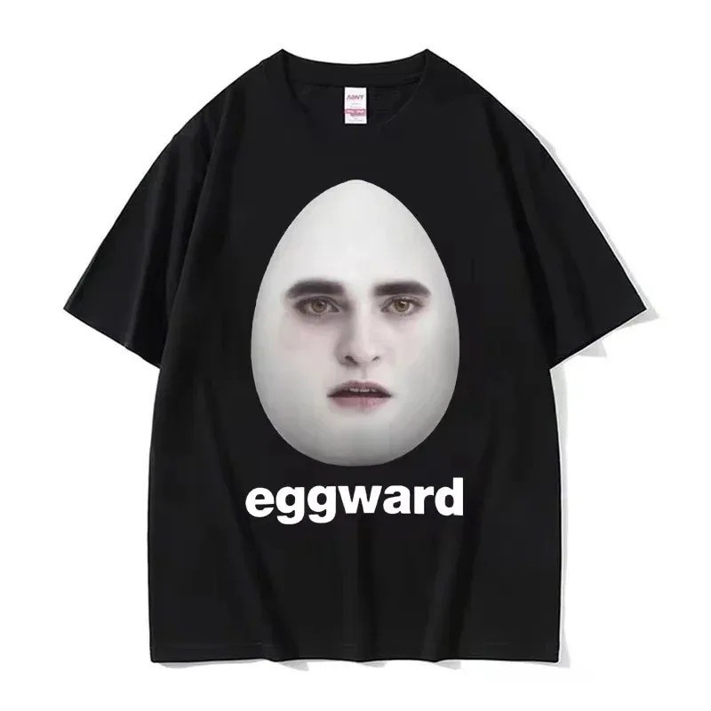เสื้อยืดลายมีมตลก FunnyHot Twilight Edward เสื้อยืดล้อเลียน Edward Cullen สำหรับผู้ชาย เสื้อยืดแขนสั