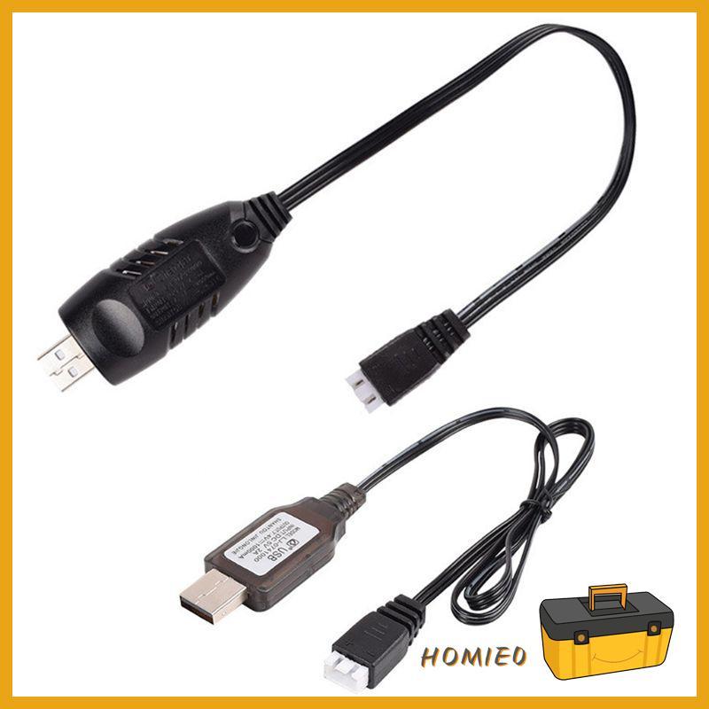 HOMIE0 7 4v Charger XH-3P 2S Lipo Fast ชาร์จไฟฟ้าสําหรับรถยนต์ RC Drone ของเล่น