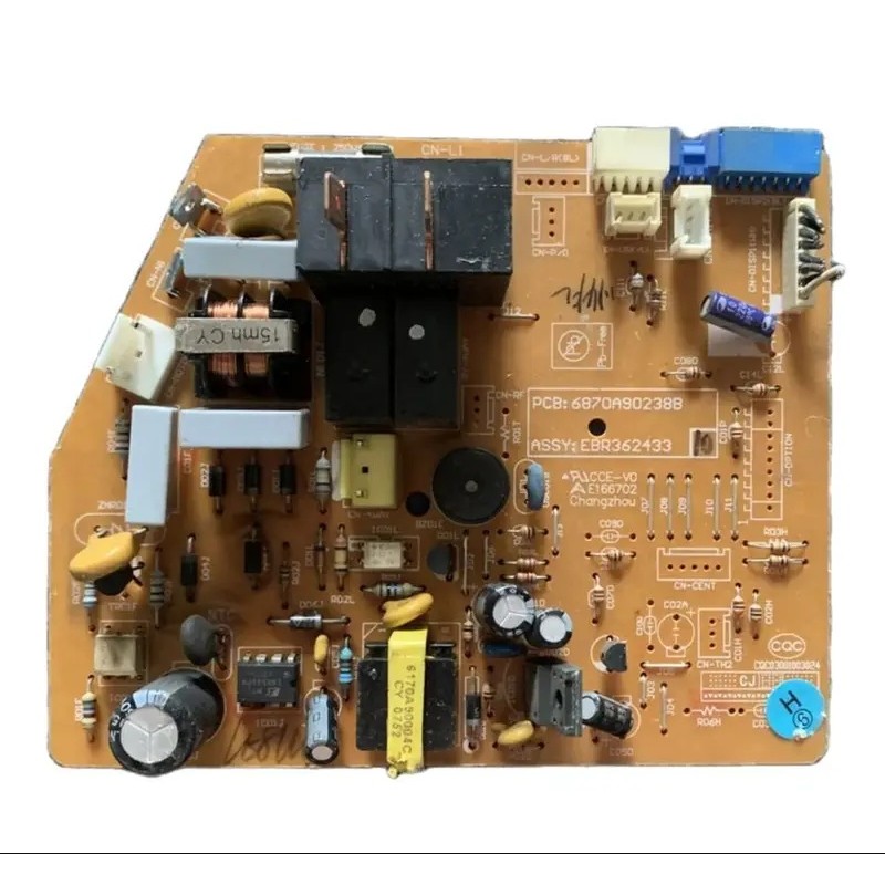 ใช้สําหรับบอร์ดเครื่องปรับอากาศ LG 6870A90238B บอร์ดคอมพิวเตอร์ชิ้นส่วนการทํางานที่ดี