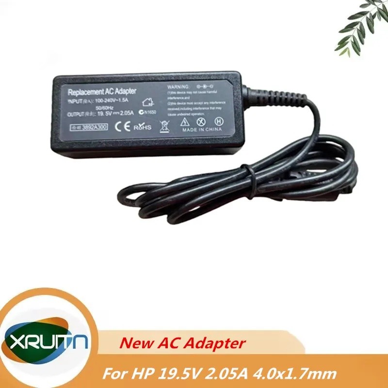Original 19.5V 2.05A 40W แล็ปท็อป AC DC Adapter สําหรับ HP Mini 110 210 700 Cq10 PA-1400-18HL 622435
