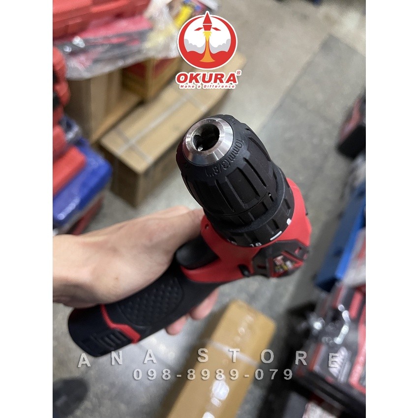🚀 สว่านไร้สาย OKURA 12V ของแท้ OK-DC12