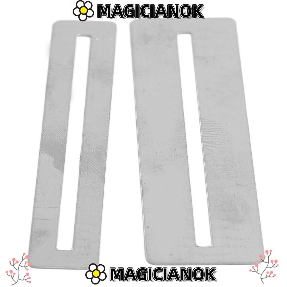 MAGICIANOK 3 ชุดกีตาร์ Fret Guard, 7.8 ซม. ขนาดเหล็ก Fret Wrap, ทนทานสีเงิน Fret Protector กีตาร์ Fr