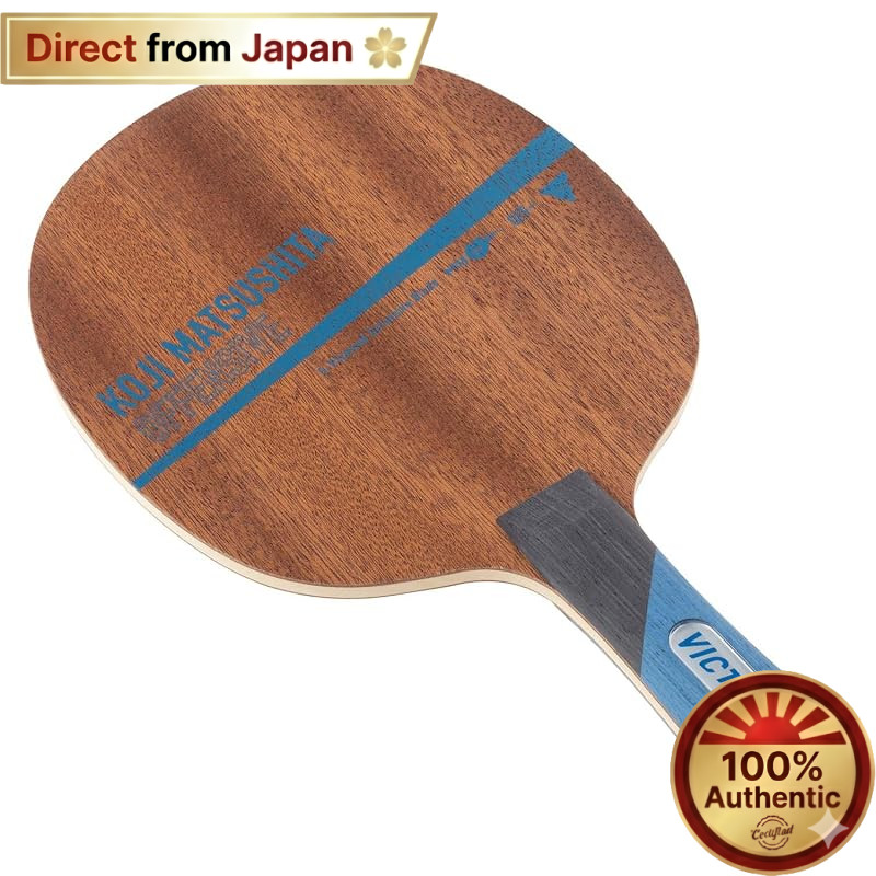 【Japan Quality】
VICTAS Koji Matsushita Offensive Shakehand Table Tennis Racket - 5-Ply Defensive Mod