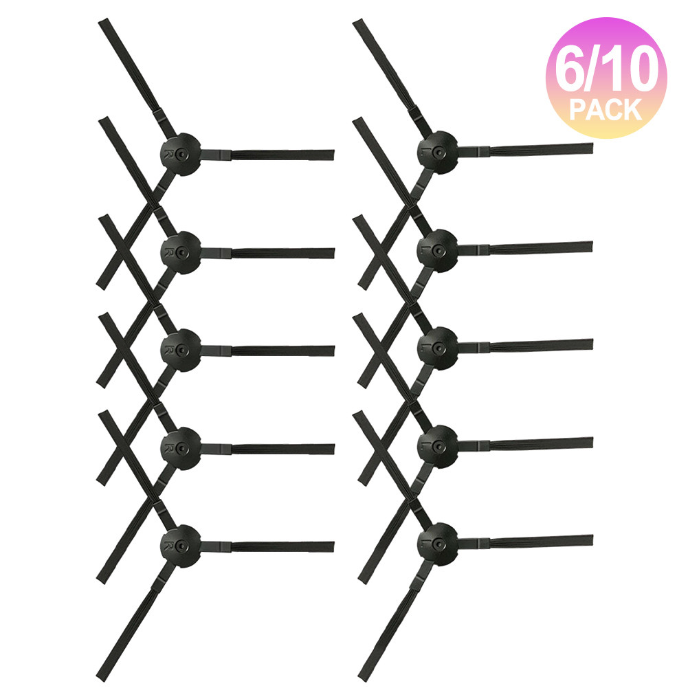 [RDYSHOP] For ILIFE Robot Vacuum Side Brush Replacement for G9 G9PRO V9 V9PRO 6 or 10 Pack