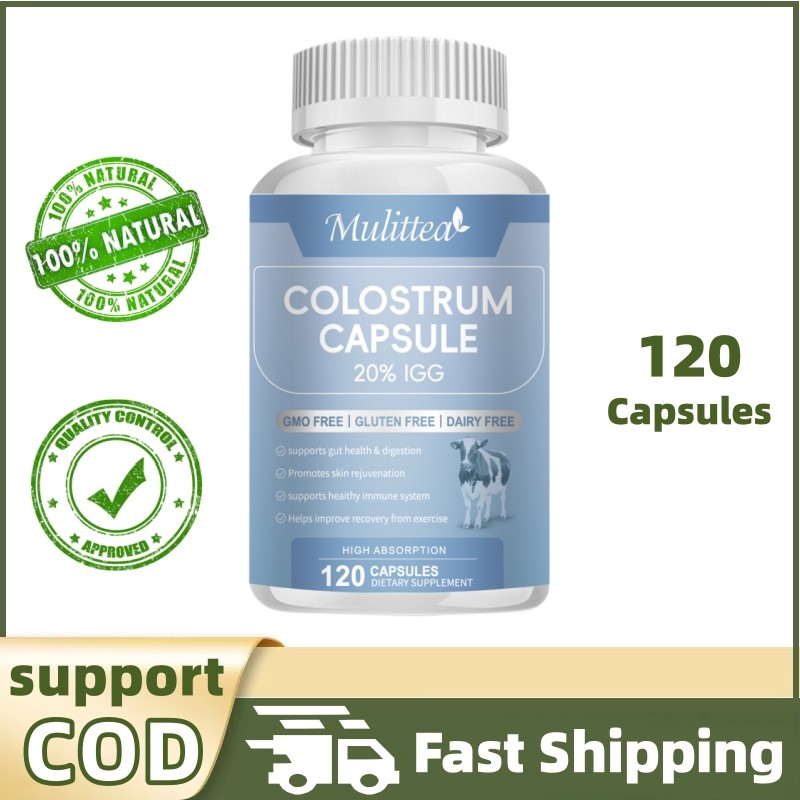 Mulittea Bovine Colostrum - คอลอสตรัมจากวัว สนับสนุนสุขภาพลำไส้ ภูมิคุ้มกัน และสุขภาพโดยรวม