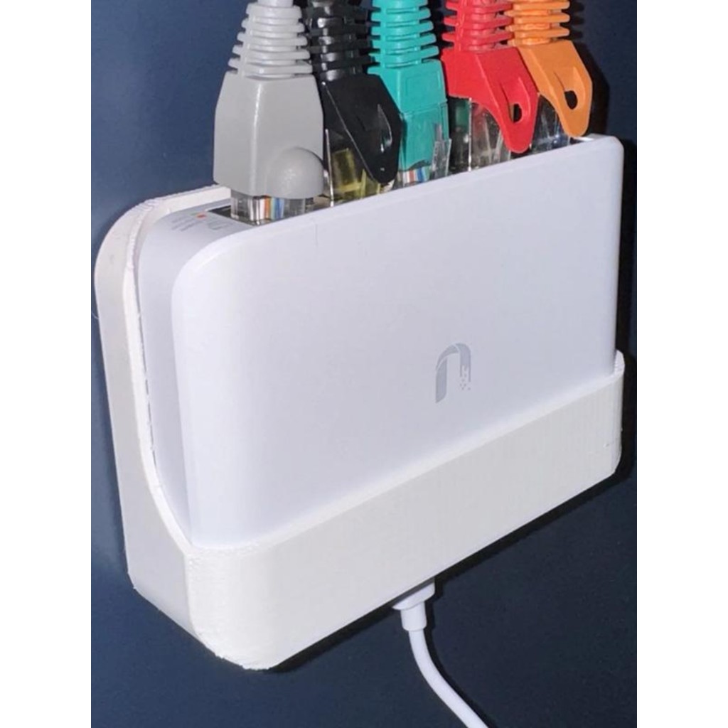 เหมาะสําหรับ Unifi Flex/Flex 2.5G/Flex mini/XG Switch Bracket Wall Storage แขวนผนัง