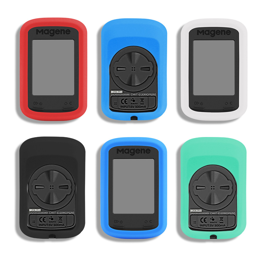Magene Magene C206/C206Pro จักรยาน GPS สมาร์ทนาฬิกาจับเวลาป้องกันกรณีฝุ่น Shock-proof เคสซิลิโคน