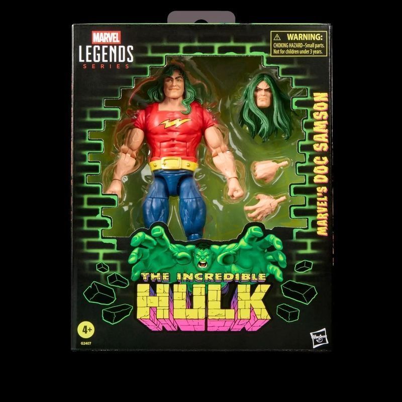 Hasbro MARVEL ML MARVEL 20cm เคลื่อนย้ายได้ Dr. โสม DOC SAMSON DOC SAMSON Hulk