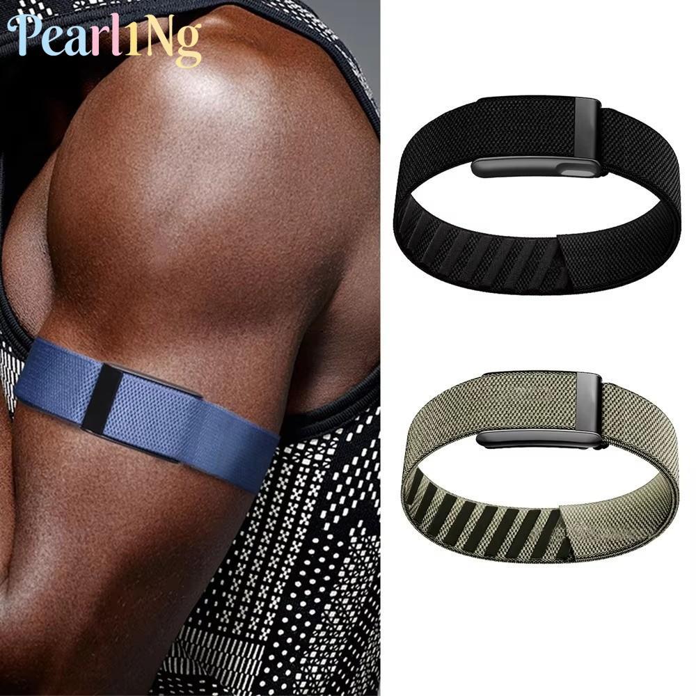 PEARLTH Fitness Band,ไนลอนเปลี่ยนBicepสําหรับ Whoop 5.0,ยืดหยุ่นปรับBreathable Trackerสําหรับ Whoop 