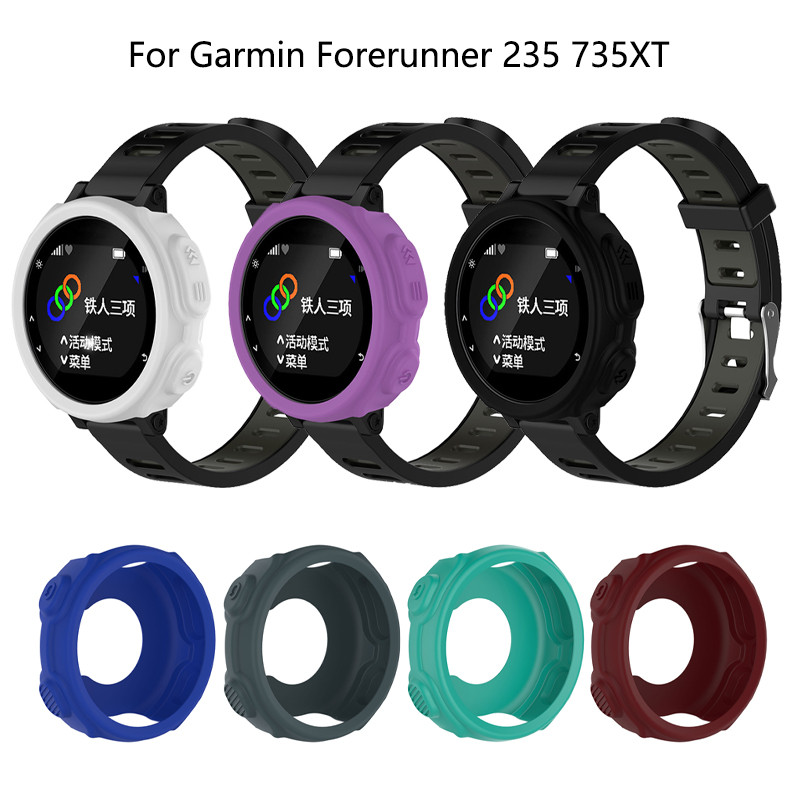 เคสนาฬิกาซิลิโคนกันกระแทกสําหรับผู้เบิกทาง Garmin 235 735XT
