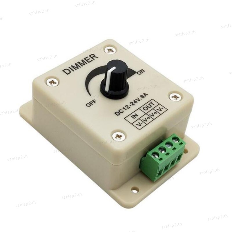 ไฟ LED Dimmer สวิทช์ปรับ Power control DC 12V 24V 8A ความสว่างโคมไฟ Strip Driver สําหรับ LED s s1 TH