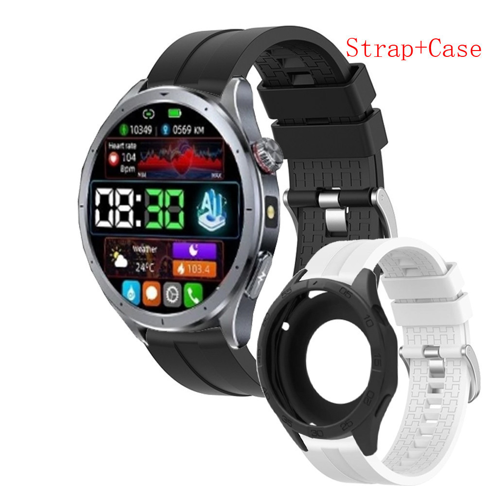 เคส PureHealth Life Hr6 Case กรณีป้องกันหน้าจออุปกรณ์เสริมสําหรับ PureHealth Life Hr6 Smartwatch สาย