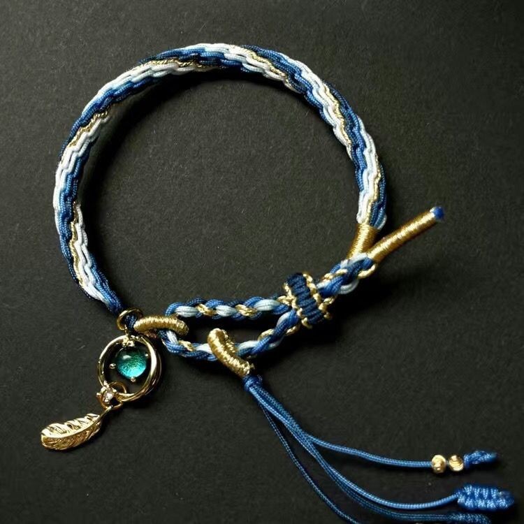 Wanderer Reincarnation เชือกมือ Sanbing Ayaren Derivative Merchandise Impression Concept เชือกถักมือสร้อยข้อมือ Merchandise IGE6