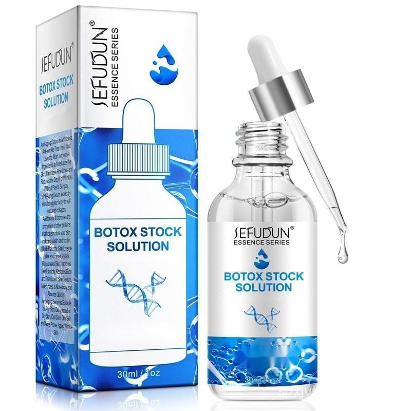 Botox Stock Solution Serum เซรั่มบํารุงผิวหน้าวิตามินซีสําหรับผิวหน้า (30mI/ 1oz) สกินแคร์คอมฟอร์ท