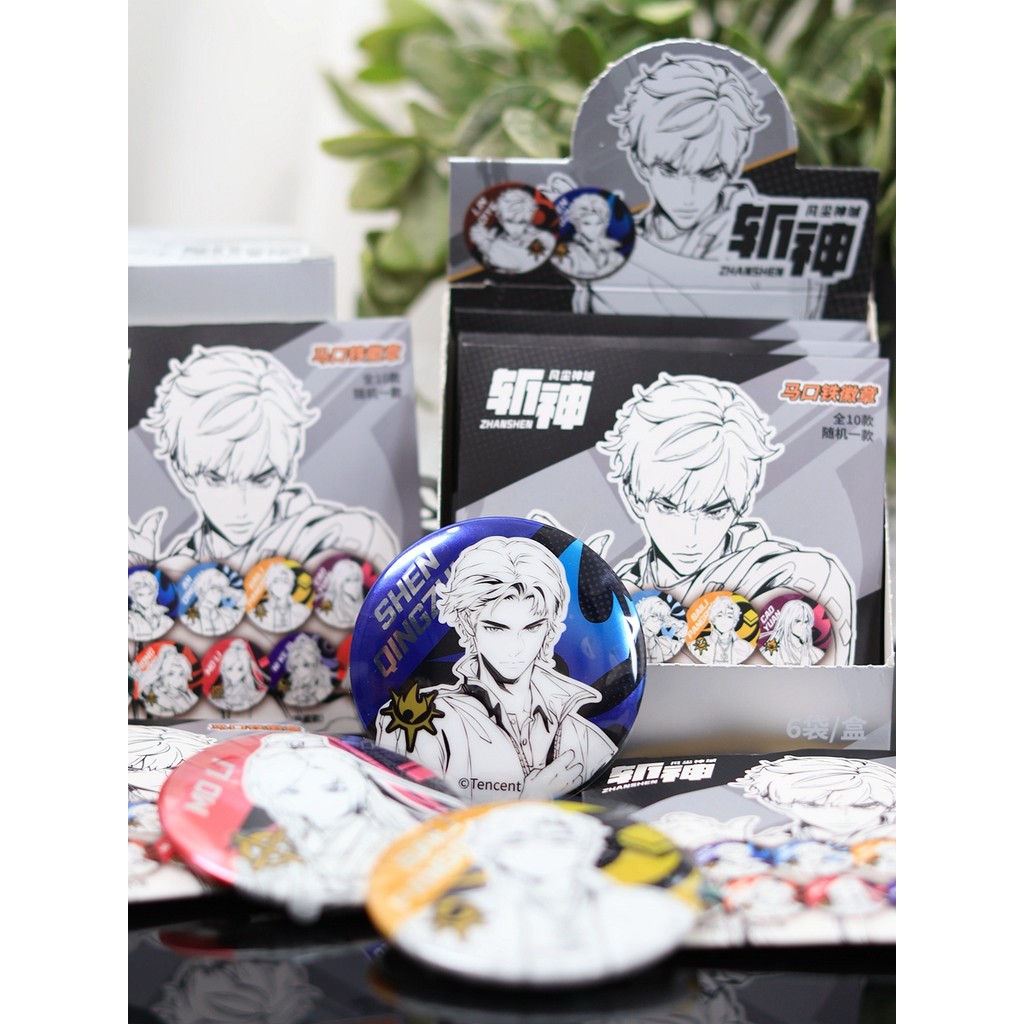 58 มม.Badge Blind Bag Bar Chi ของแท้ God-Slaying Fanchen Art Online รูปปั้น Space แปลก ๆ สนุก Shen Q