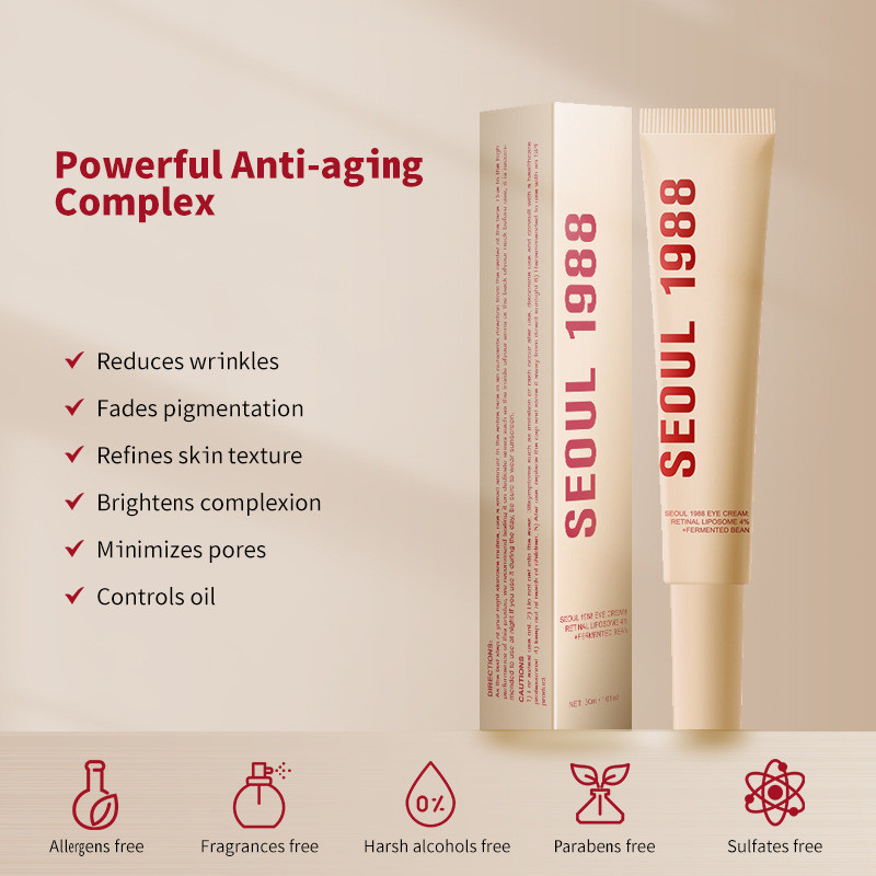 พร้อมส่งทันที Shipment Seoul Eye Cream Seoul1988EyeCream Retina Eye Lines Firming82011126