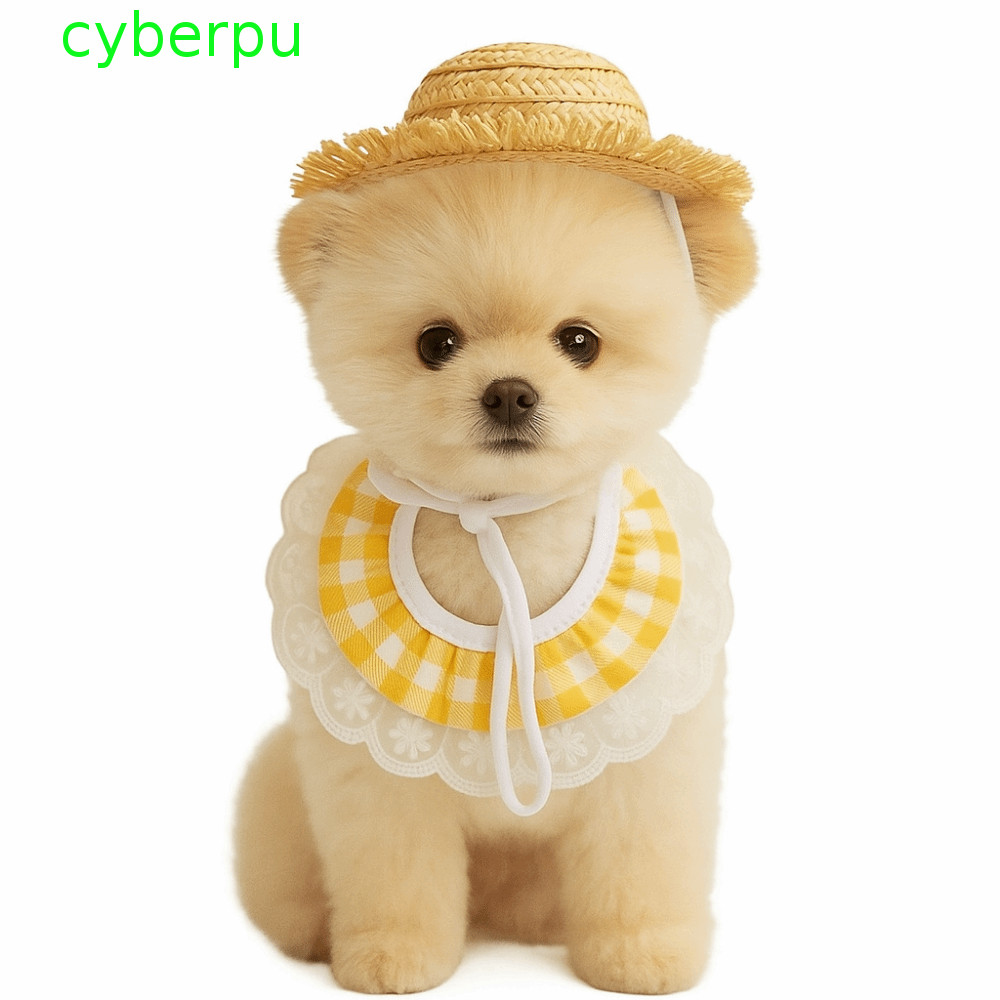 CYBERPULLSE Porch Goose Costume, Creative Funny Goose Hat Scarf, Pastoral Style Wear Windproof Rope 
