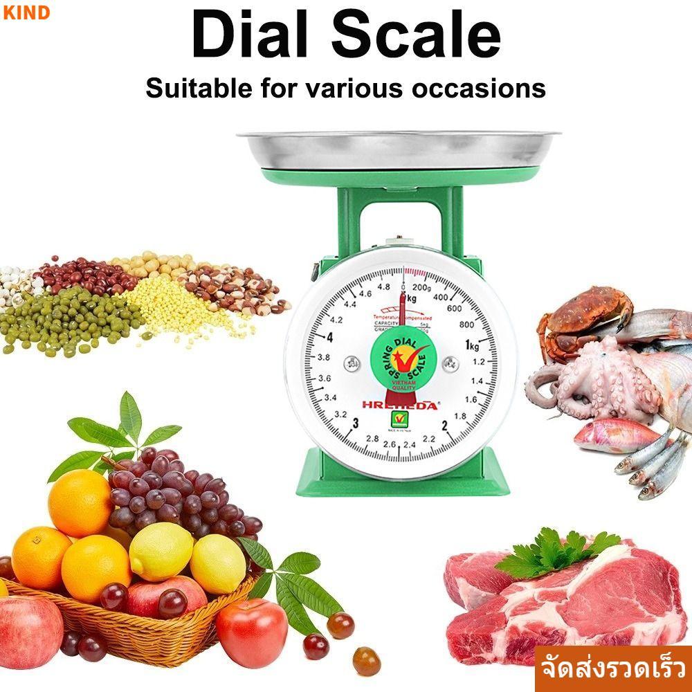 CODKyd Scaleweighing Scale, Big Green Weight Scale, 5 Kilos Electronic Scale Food Meat