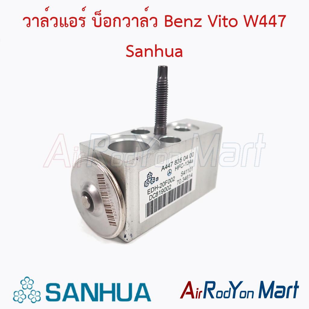 วาล์วแอร์ บ็อกวาล์ว Benz Vito W447 Sanhua เบนซ์ วีโต้ W447