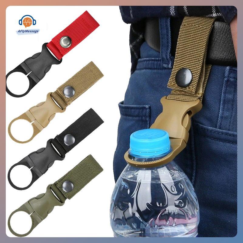 AFl 1 ชิ้น Webbing Bule ตะขอที่วางขวดน้ําคลิปกลางแจ้งไนลอน Climb Carabiner เข็มขัด Bapa แขวนสําหรับกลางแจ้ง TH