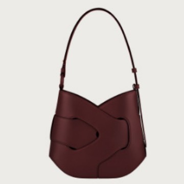 ฤดูใบไม้ร่วงฤดูหนาวผลิตภัณฑ์ใหม่ POLENE Polene Nodde Hobo Smooth ทอผูกปมกระเป๋า Polene แบบพกพา Cross