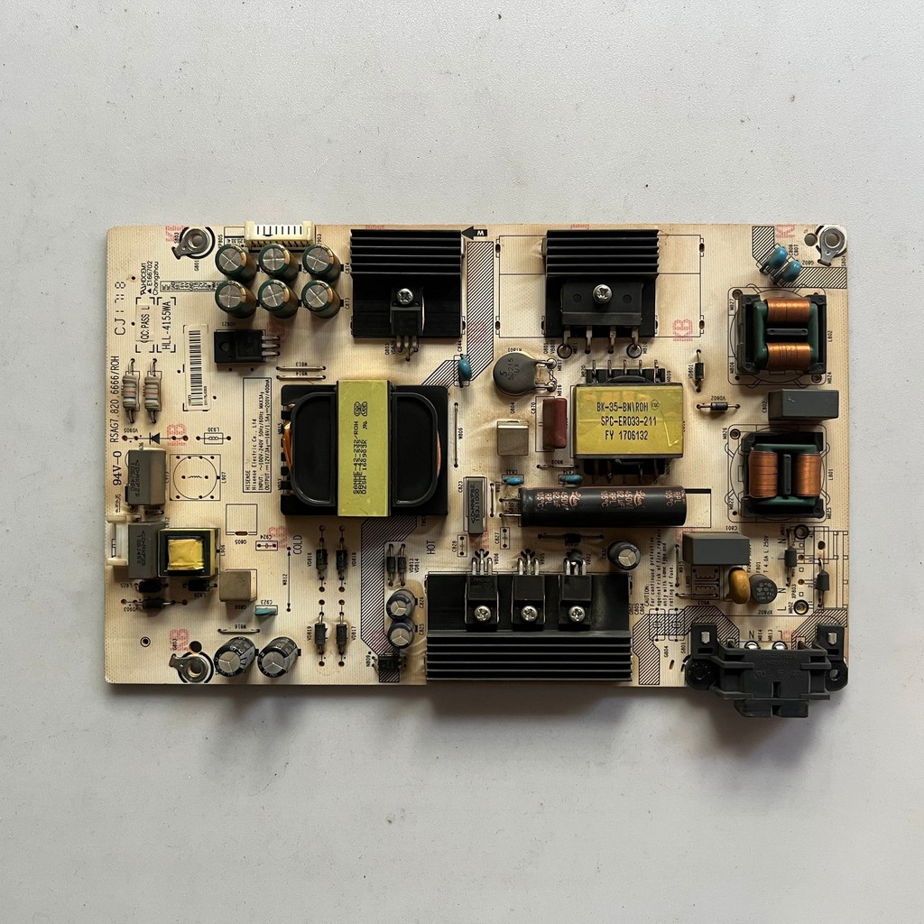Haixin LED43M5000U/LED50EC500U/55N3000U Power Board RSAG7.820.6666 Four Pins