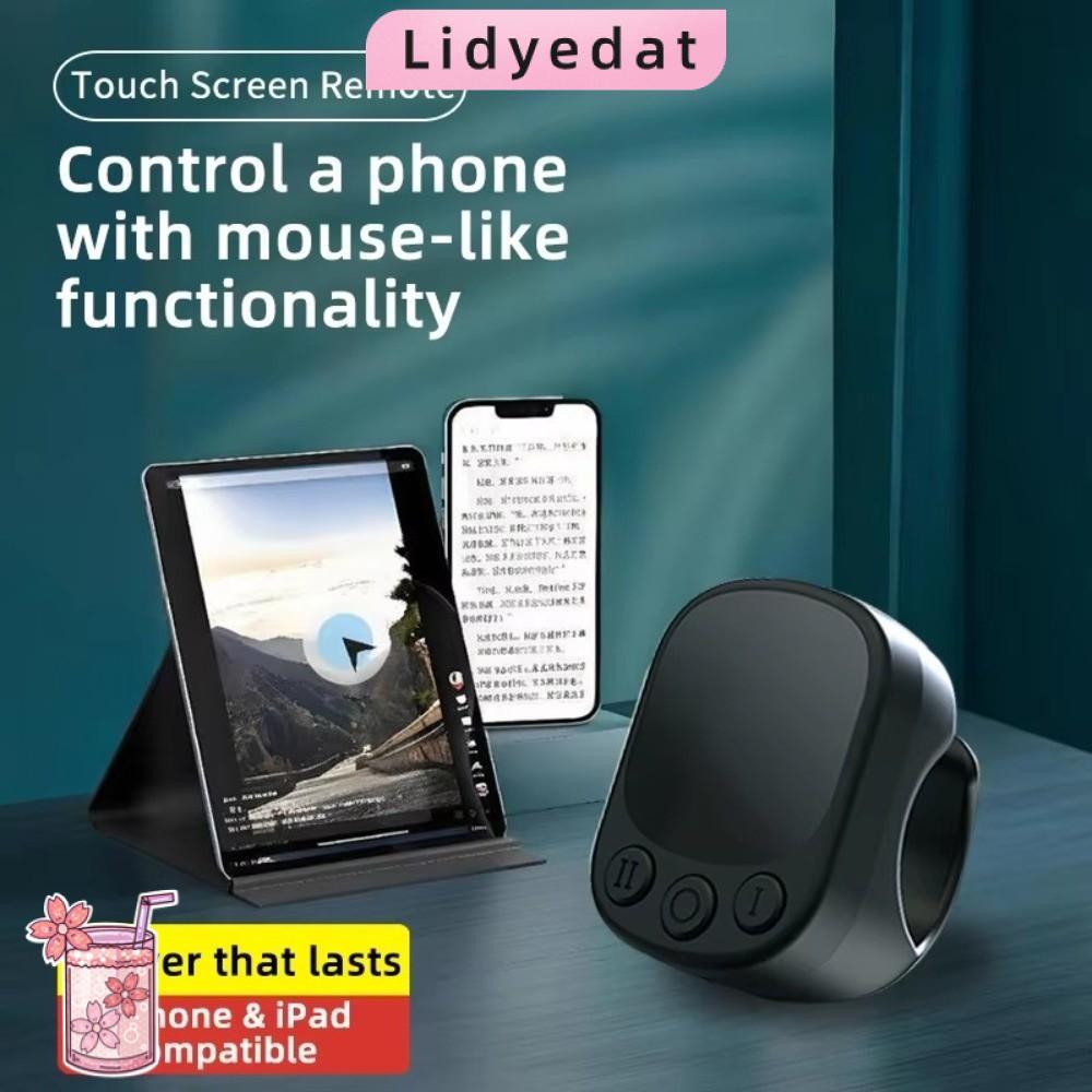 LIDYEDAT165 Touchscreen Controller, Auto Screen Clicker Continuous Clicker Bluetooth Ring Remote, Sc