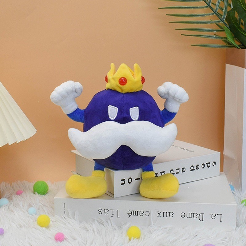 21 ซม.Bir Bomberman Plush King Boo Ghost Cool ตุ๊กตาของเล่นตุ๊กตานุ่ม Xmas ของขวัญ