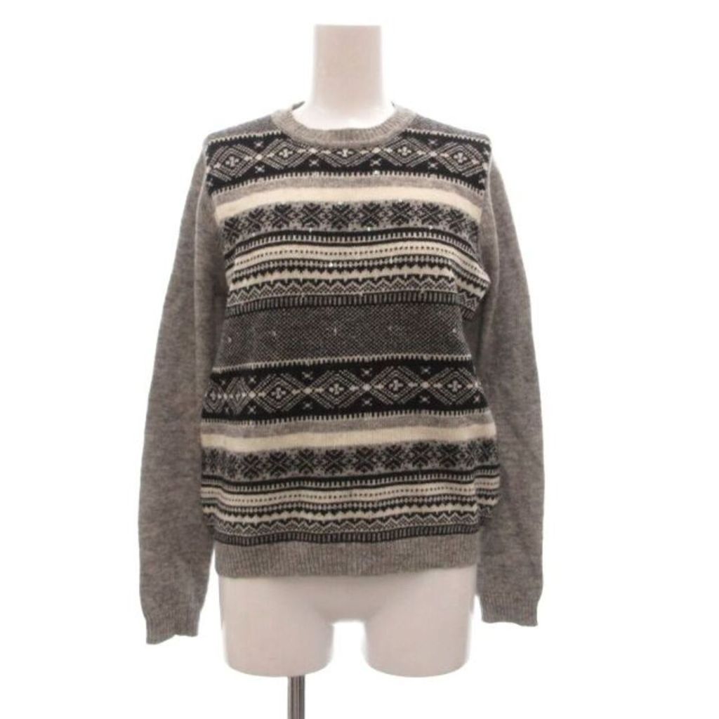 UNITED ARROWS green label relaxing Sweater gray Rose Direct from Japan Secondhand