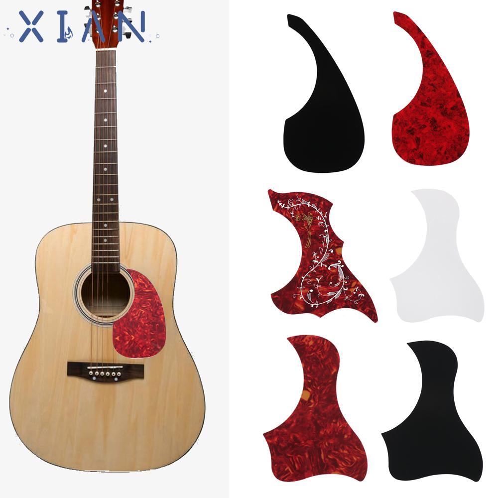 XIANEN Guitar Pickguard Comma Shape Sticker Pick Guard