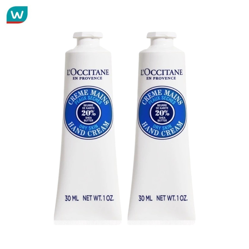 (ซื้อ 1 แถม 1) Wastons Shea Butter Hand Cream 30ml*2 ล็อกซิทาน ครีมทามือ เชีย บัตเตอร์ แฮนด์ ครีม