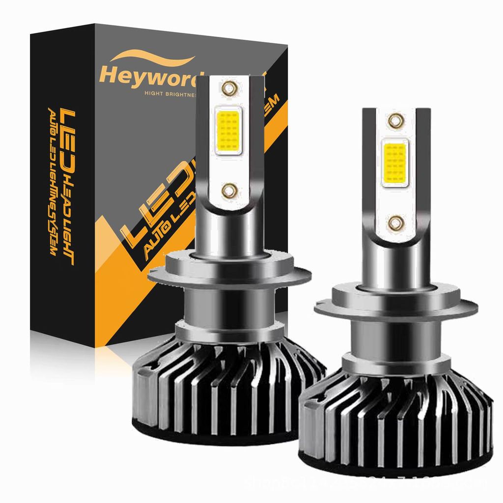 Heyword Heword F2 COB โคมไฟลูกปัด Super Bright Concentrate รถ led ไฟหน้า h1h7h4h11 ไฟรถ W0Z2