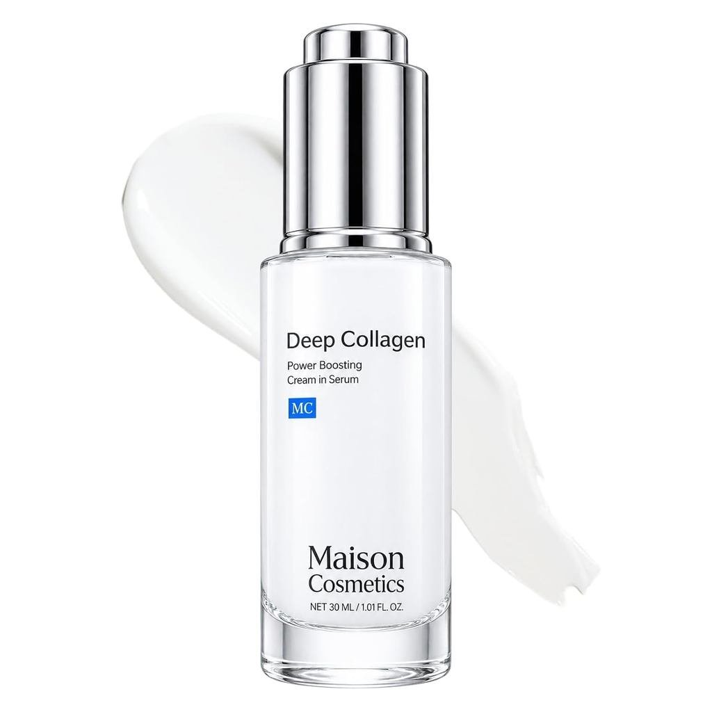 Maison Cosmetics Collagen Volufiline Serum สกินแคร์เกาหลีพร้อมคอลลาเจนไฮโดรไลซ์, Hyaluronic Acid & V