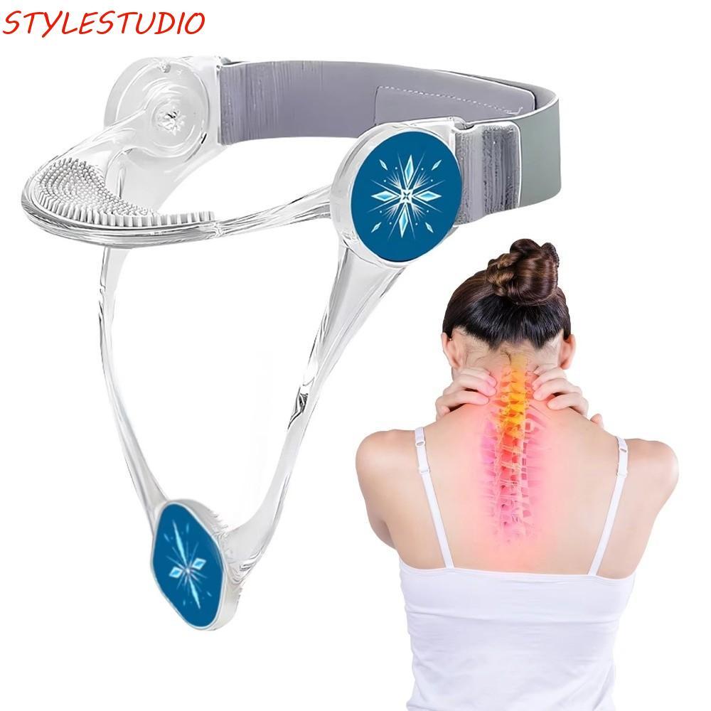 STYLESTUDIO รั้งคอ,พับปรับปากมดลูก,กระดูกสันหลังส่วนคอซิลิโคน Chin Pad TPU คอแก้ไขบ้าน