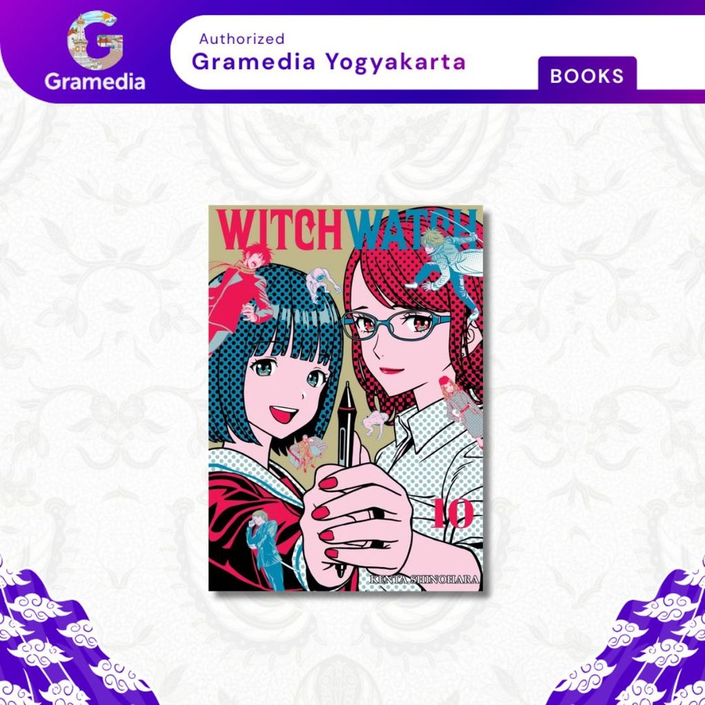 Gramedia Yogya - Witch Watch 10 (Kenta Shinohara)