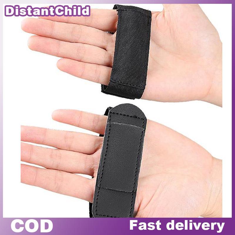 DSTH Aid Utensil Cuff Holder Strap Elastic Eating Assistance Cuff Spools Forks Fixing Band สําหรับผู