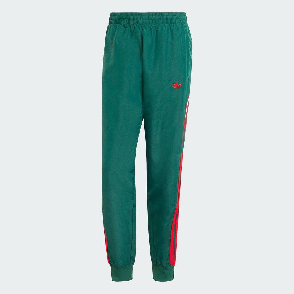 adidas ไลฟ์สไตล์ กางเกงขายาว Q3 Atlanta ผู้ชาย สีเขียว JC9951