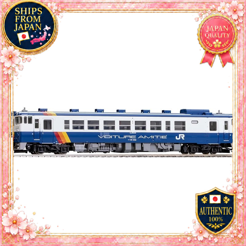 TOMYTEC TOMIX JR KiHa 40 500 Late Type Iiyama Line Color HO Scale Diesel Railcar HO-442