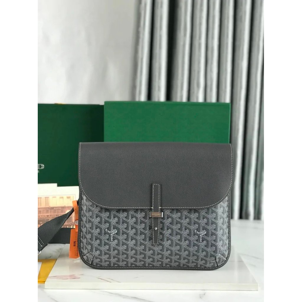 คุณภาพต้นฉบับ Goyard Coursier Messenger Mens Postman Boys Back Messenger ปรับได้ Postman