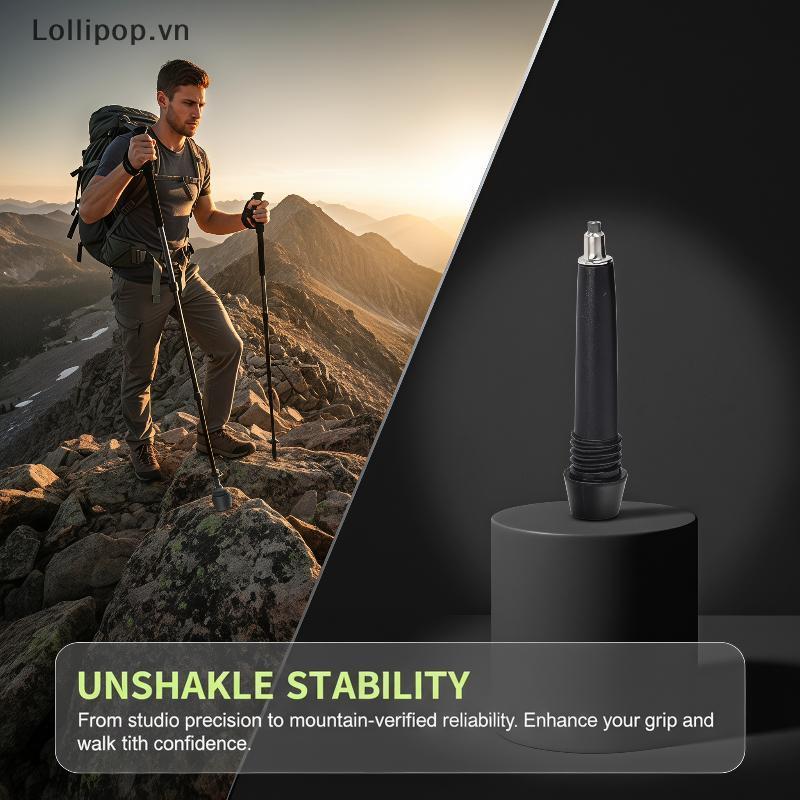 [SEY] 2/4 ชิ้น Heavy Duty ทังสเตนคาร์ไบด์ Trekking Pole Tip Anti-skid Replacement สําหรับ Nordic Wal