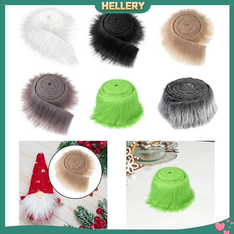 [HelleryTH] ผ้าขนเทียมริบบิ้นตุ๊กตาผ้าหัตถกรรมริบบิ้นตกแต่งสําหรับตุ๊กตาตกแต่งคริสต์มาส Gnome อุปกรณ